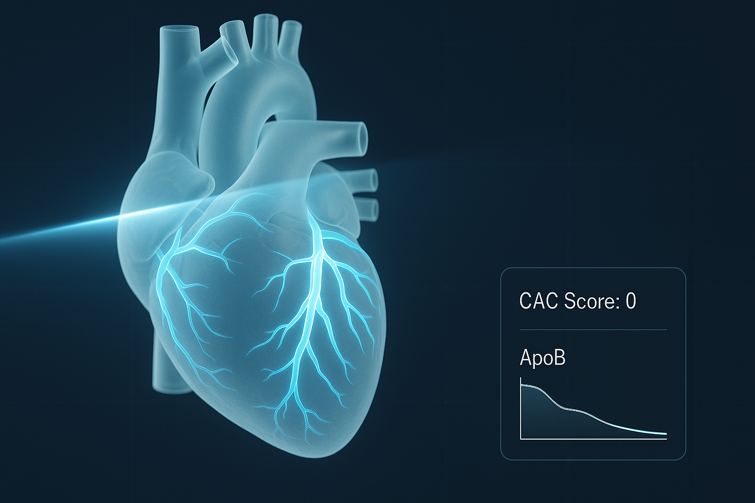 Thumbnail for article on ApoB and CAC scoring for heart health